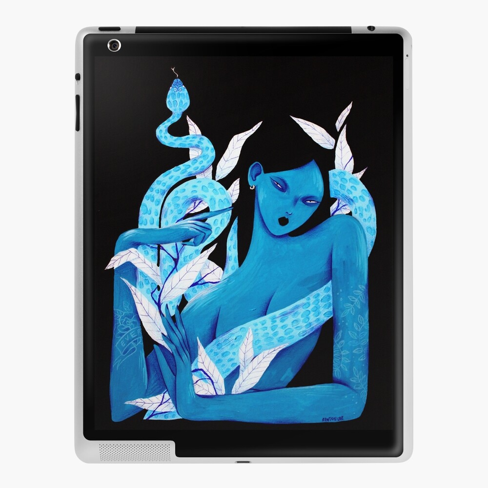 Acrylic Blue iPad Case & Skin
