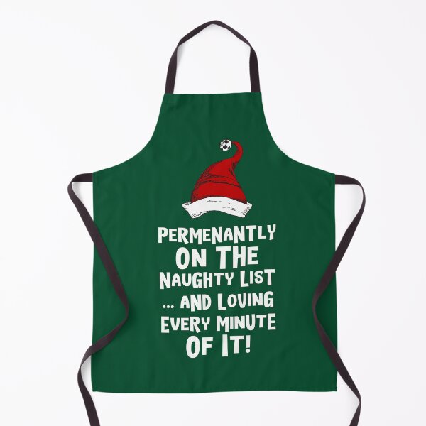 Item preview, Permanently on the Naughty list ... and loving every minute of it Christmas Card designed and sold by LJWDesigns.