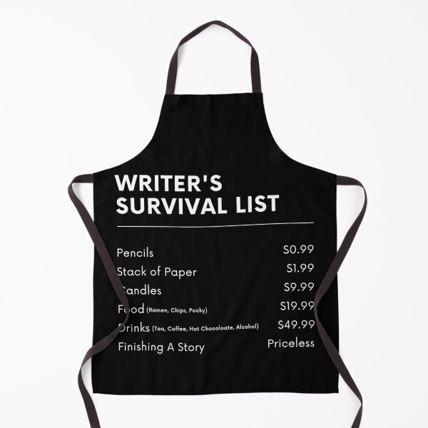 Item preview, Writer's Survival List designed and sold by TheKnightWriter.