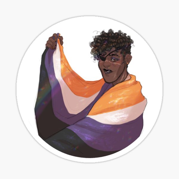 Item preview, Juno Nonbinary Pride designed and sold by DevinDivineArt.