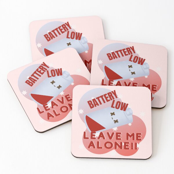 Item preview, Battery Low, Leave me alone. Cute version designed and sold by ANU007.