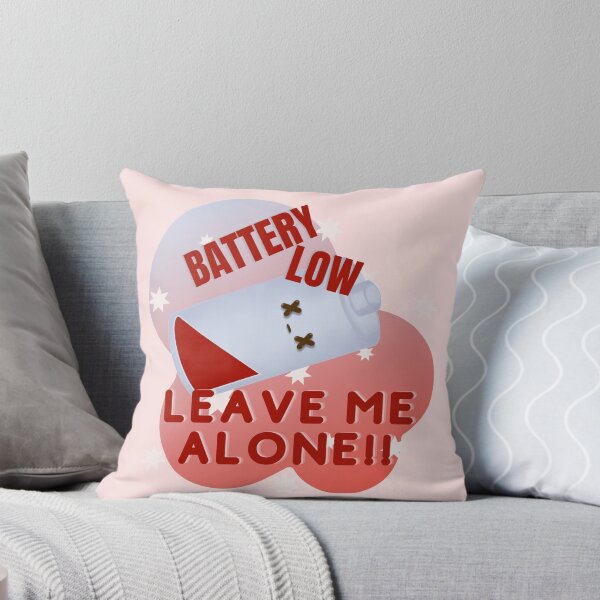 Item preview, Battery Low, Leave me alone. Cute version designed and sold by ANU007.