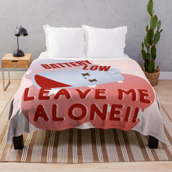 Item preview, Battery Low, Leave me alone. Cute version designed and sold by ANU007.