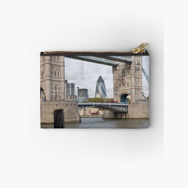 Item preview, Gherkin through Tower Bridge, London, UK designed and sold by DonDavisUK.