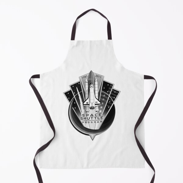 Item preview, Shuttle Program Commemorative Patch black and white designed and sold by trendistudio.