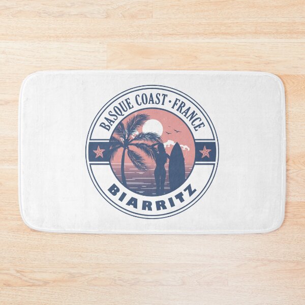 Item preview, Biarritz Basque Coast France Summer Surfing Design designed and sold by CynthiaGraphics.