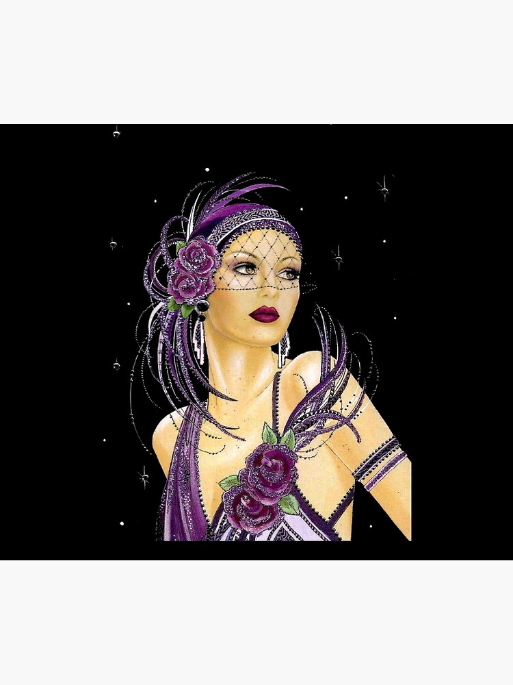 FLAPPER : Vintage 1930 Art Deco Print by posterbobs