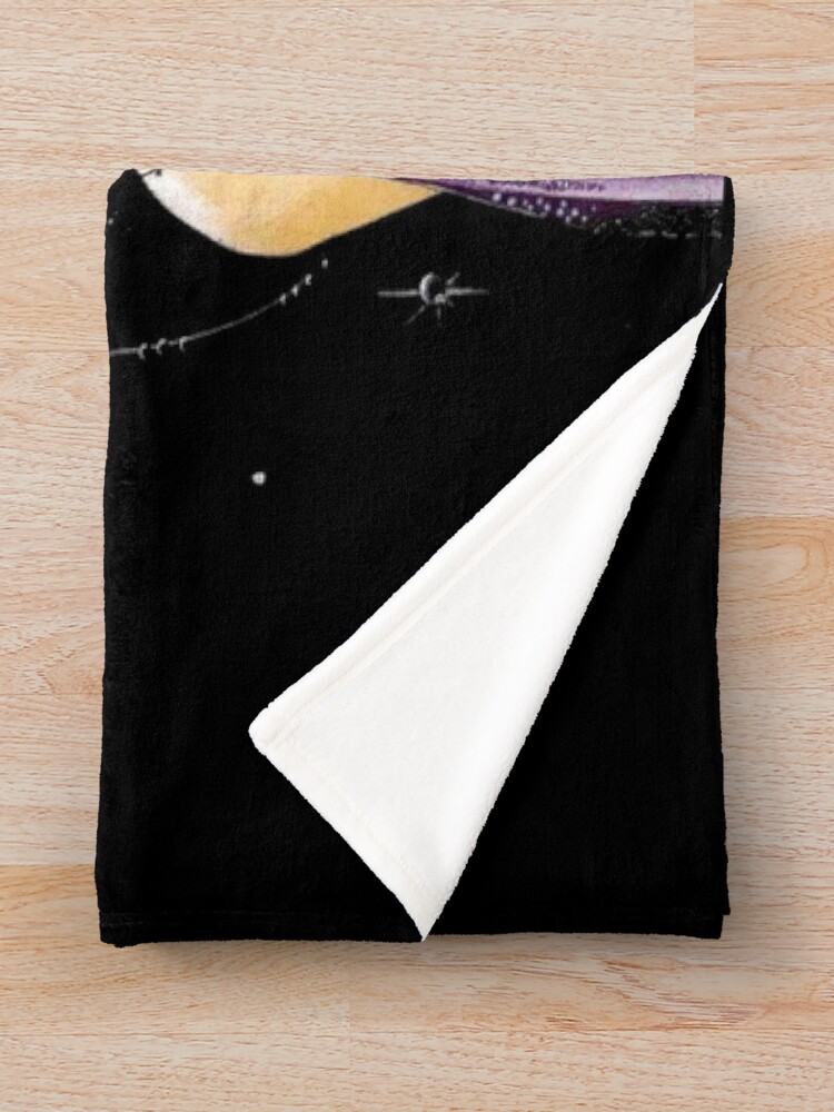 Alternate view of FLAPPER : Vintage 1930 Art Deco Print Throw Blanket