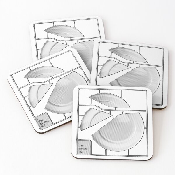 Item preview, Model Kit #5 - BLACK Broken Plate designed and sold by ILoveWastinTime.