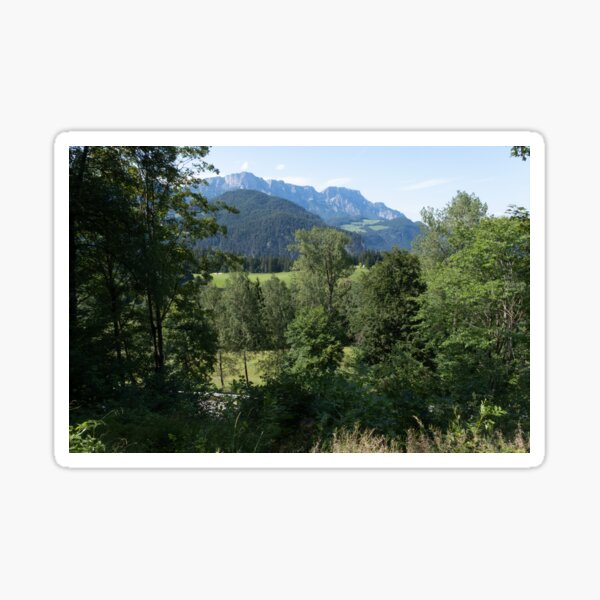 Item preview, Berchtesgaden, Germany: What remains of the Berghof Hitler's residence and headquarter in the Obersalzberg. What he saw from his window. Sunny summer day designed and sold by Maurizio Fabbroni.