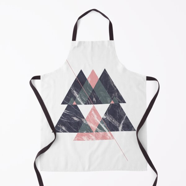 Item preview, Black and pink Marble Triangles designed and sold by TamGustam.