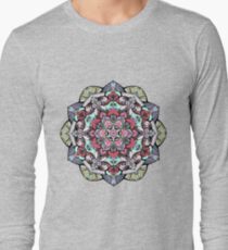 Flowers mandala #38 Long Sleeve T-Shirt