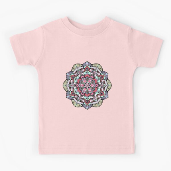 Flowers mandala #38 Kids T-Shirt