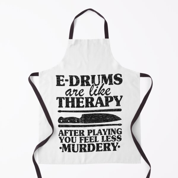 Item preview, E-Drums Are Like Therapy Quote Electronic Drums Gift Vintage designed and sold by Stronzi.