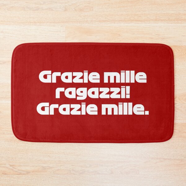 Item preview, Grazie Mille Ragazzi! - GIO. Dutch GP 2021 (Red BG) designed and sold by FilipeFerreira.