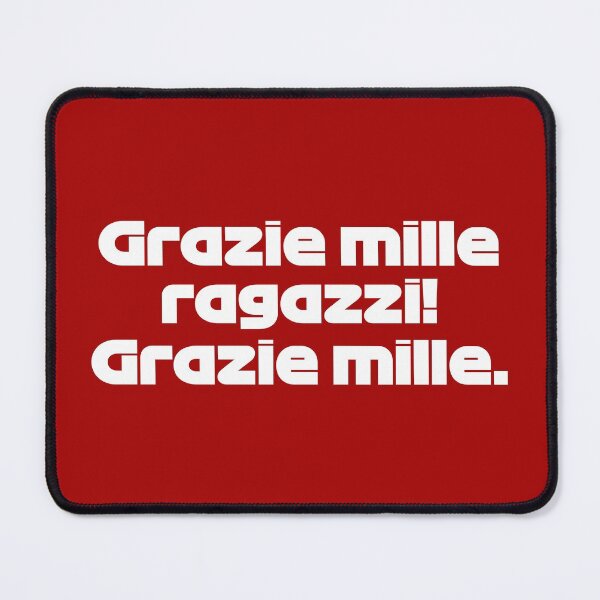 Item preview, Grazie Mille Ragazzi! - GIO. Dutch GP 2021 (Red BG) designed and sold by FilipeFerreira.