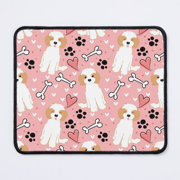 Item preview, LOVE Blenheim Cavachon Dog designed and sold by Lulupainting.