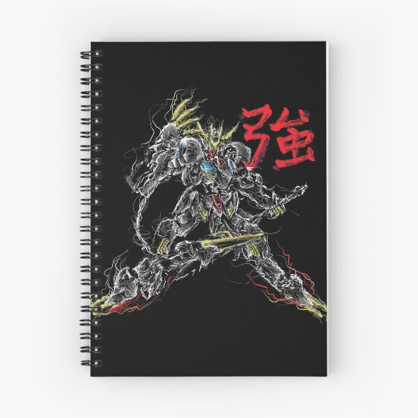 Artikelvorschau, Scribble Gundam Barbatos lupus rex entworfen und verkauft von line13artdesign.