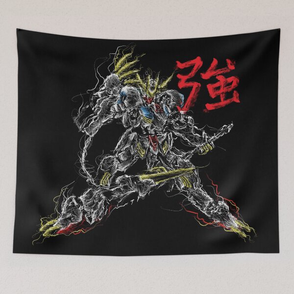 Item preview, Scribble Gundam Barbatos lupus rex designed and sold by line13artdesign.