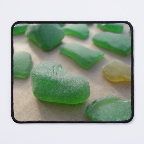 Item preview, Green Sea Glass Pieces designed and sold by Beachy.