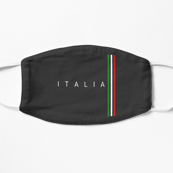 Flag italy Flat Mask