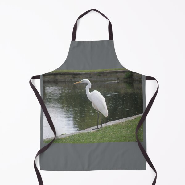Item preview, Great White Egret by the Lake Photograph designed and sold by naturegallery.