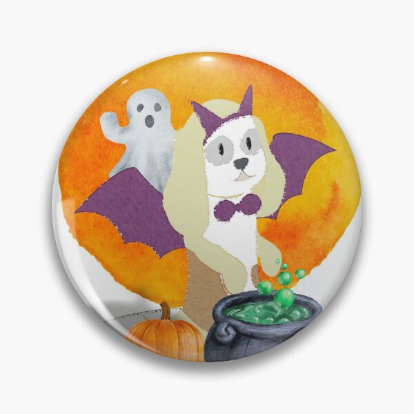 Item preview, Cute Dog Halloween Design designed and sold by ajtechdesigns.