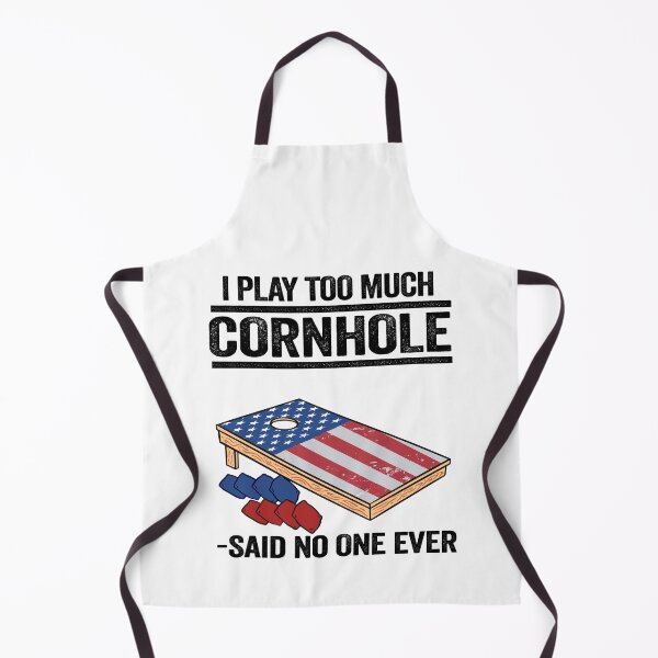 Item preview, I Play Too Much Cornhole Quote American Flag Corn Hole designed and sold by Stronzi.