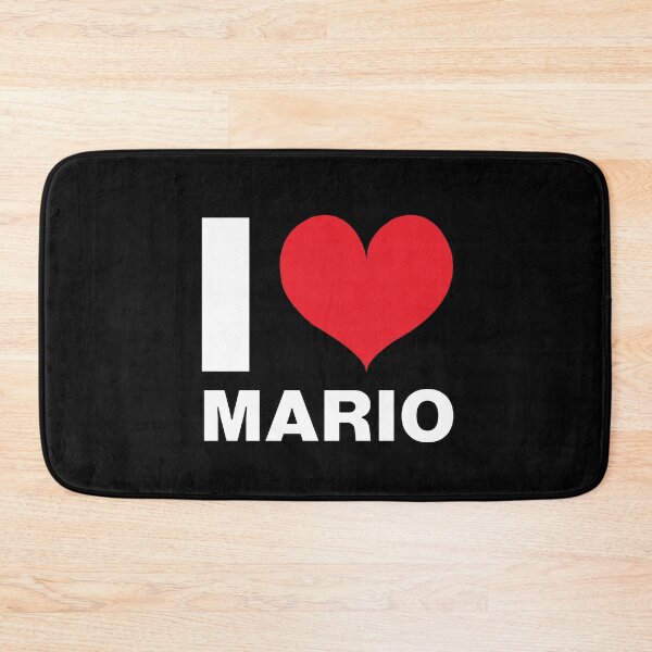 Item preview, I Love Mario, Men, Kids, Child Name designed and sold by DEFINITELYES.