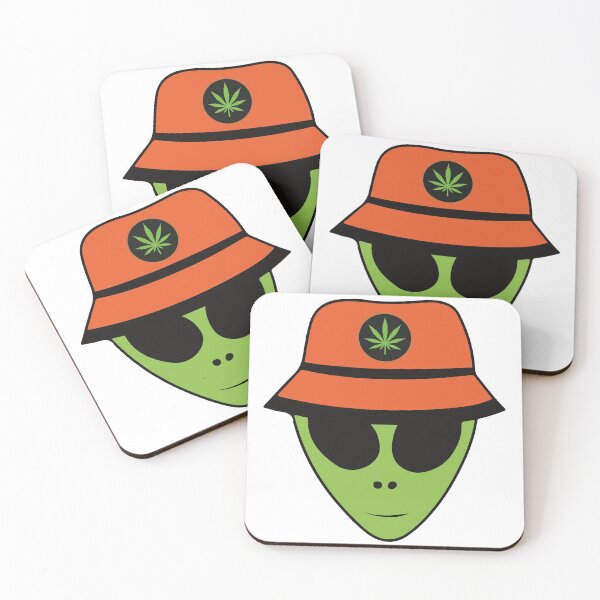 Item preview, Alien with a weed bob - Best alien weed designer designed and sold by WeedHighLife.