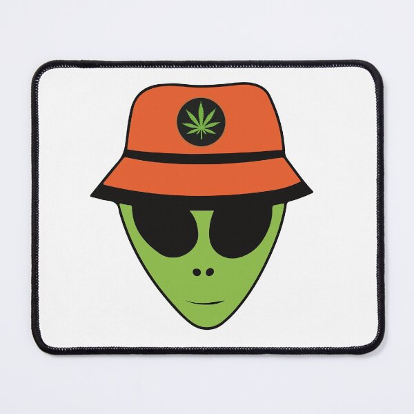 Item preview, Alien with a weed bob - Best alien weed designer designed and sold by WeedHighLife.