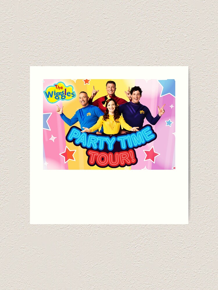 "the wiggles top selling " Art Print for Sale by JamieAguilar Redbubble