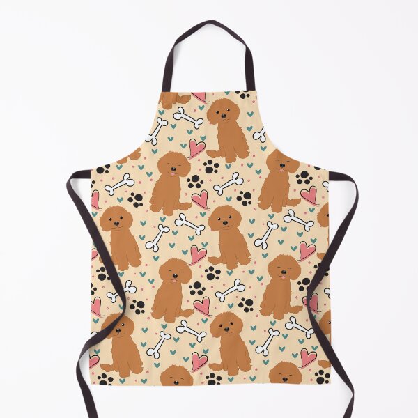Item preview, LOVE Ruby Red Cavachon Dog designed and sold by Lulupainting.