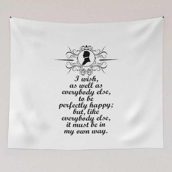 Item preview, Jane Austen Book Club Pride and Prejudice Perfectly Happy designed and sold by TopTeeShop.