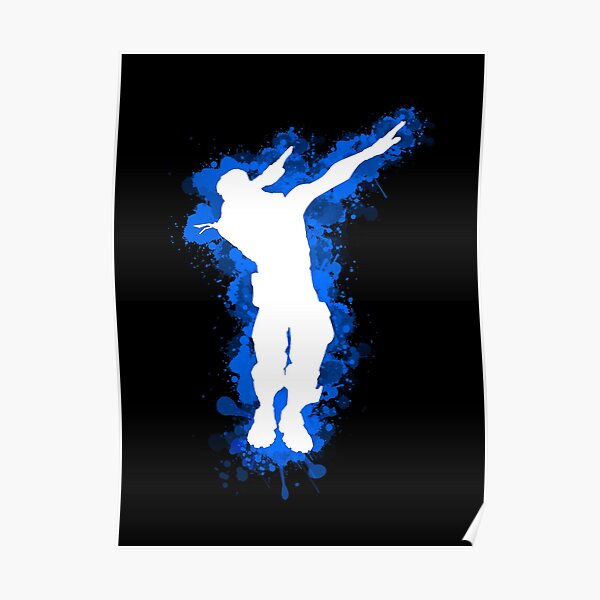 Battle Royale Bat Signal Victory Dance Dab Fortlife Poster