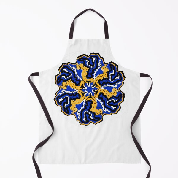 Item preview, rosette # 1 blue yellow designed and sold by MentaLee.