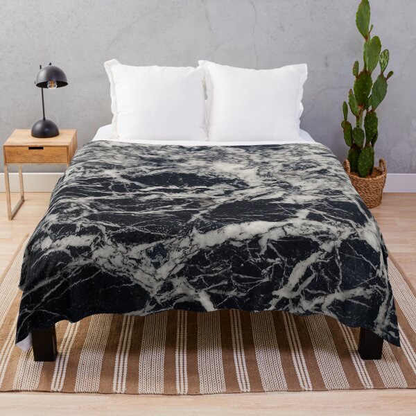 Item preview, wavy black and white marble photograph designed and sold by NoetherSym.