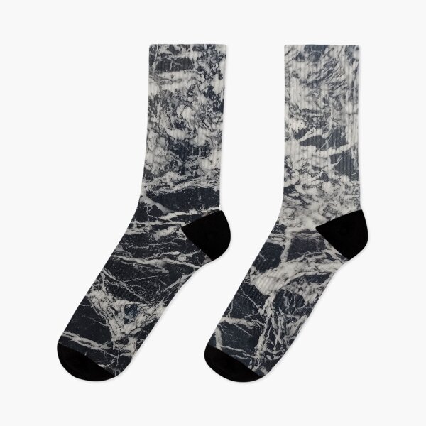 Item preview, wavy black and white marble photograph designed and sold by NoetherSym.
