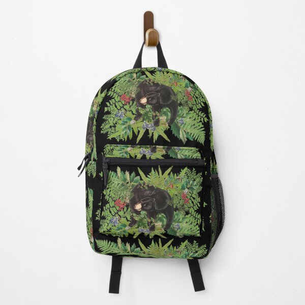 Item preview, Black Bear, Berries, Forest Green Leaves And Branches designed and sold by TrulyEpoque.