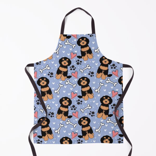 Item preview, LOVE Black and Tan Cavachon Dog designed and sold by Lulupainting.