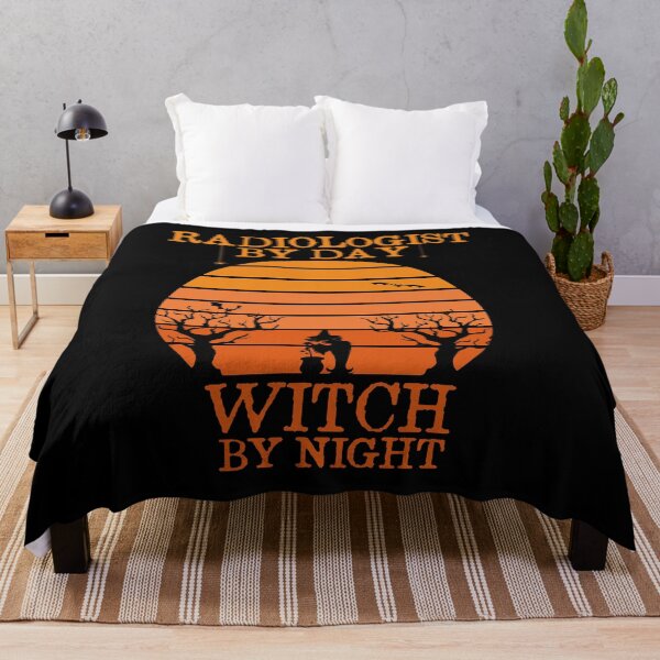 Item preview, Radiologist By Day Witch By Night Radiology Halloween Gift Idea Retro Sunset Design designed and sold by Chamssou.