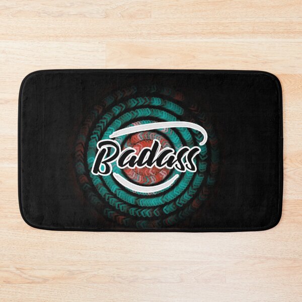 Item preview, badass typography designed and sold by popcarol.