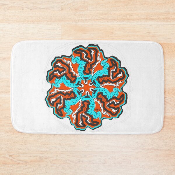 Item preview, rosette # 1 red blue designed and sold by MentaLee.