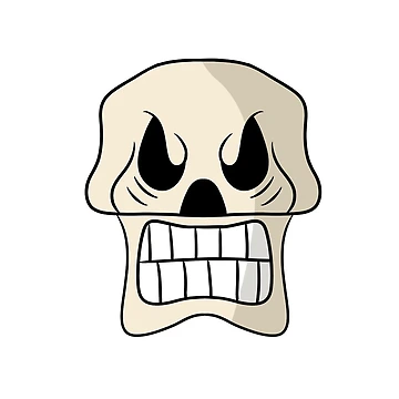 Artwork thumbnail, Skull by Rafauzi