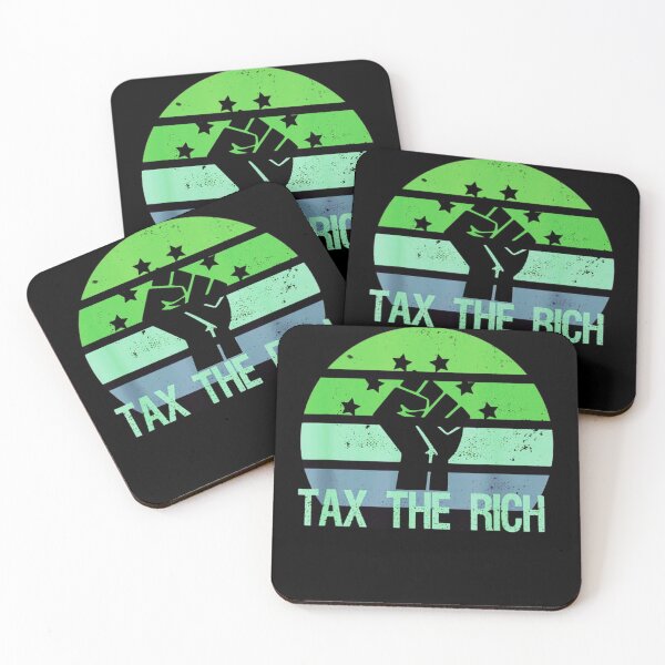 Item preview, Tax The Rich AOC Anti Capitalist American Political Protest T-Shirt designed and sold by spolayastore.