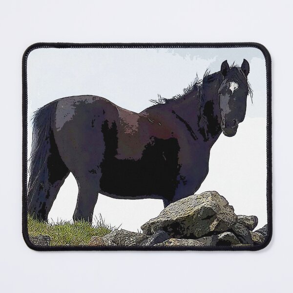 Artikelvorschau, Black horse entworfen und verkauft von Marju Rose.