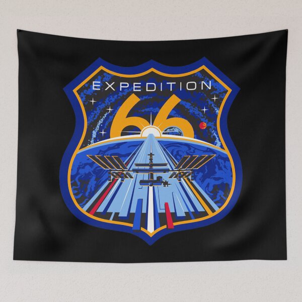 Artikelvorschau, ISS Expedition 66 Crew Mission Patch entworfen und verkauft von trendistudio.