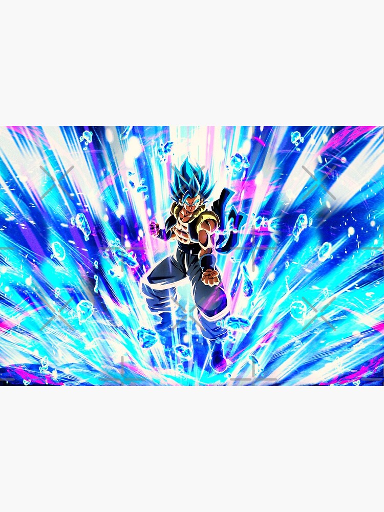 Gogeta Super Saiyan Blue DBS SSGB Art Board Print for Sale by