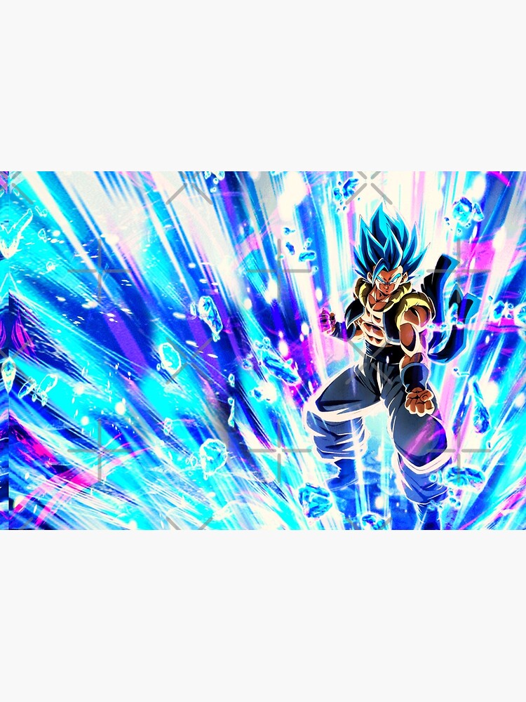 Gogeta Super Saiyan Blue DBS SSGB Art Board Print for Sale by