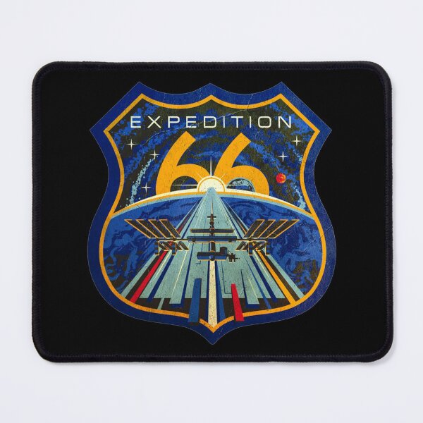 Item preview, ISS Expedition 66 Crew Mission Patch - vintage look designed and sold by trendistudio.